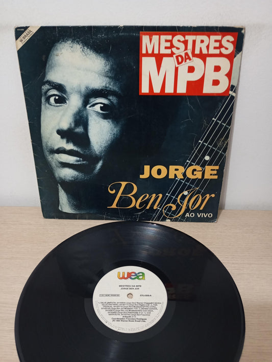 Lp Vinil Jorge Ben Mestres da MPB - Ao Vivo
