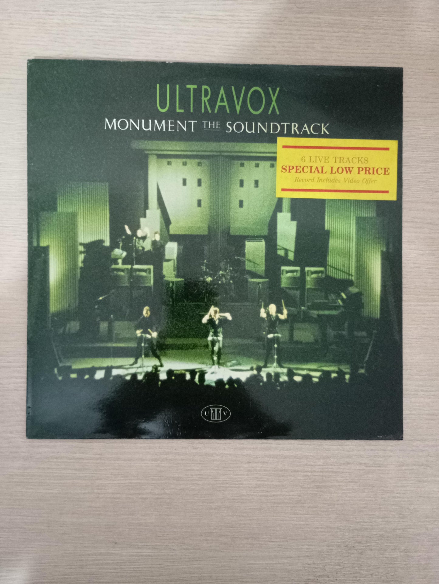 Lp Vinil Ultravox Monument The Soundtrack UK Importado