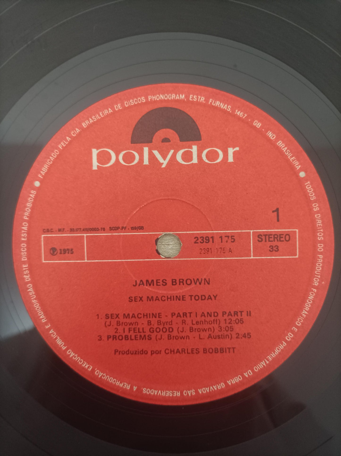 Lp Vinil James Brown Sex Machine Today