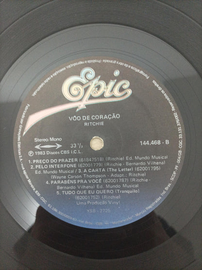 Lp Vinil Ritchie Vôo De Coração