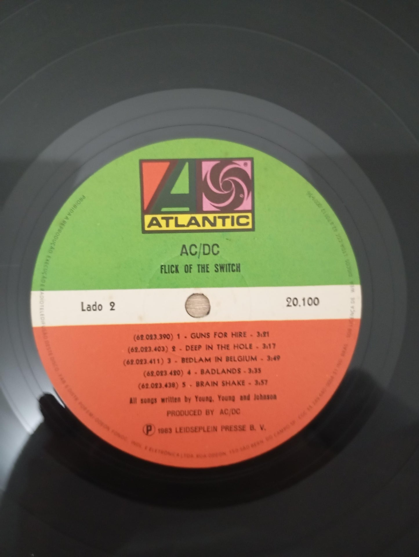 Lp Vinil AC/DC Flick Of The Switch