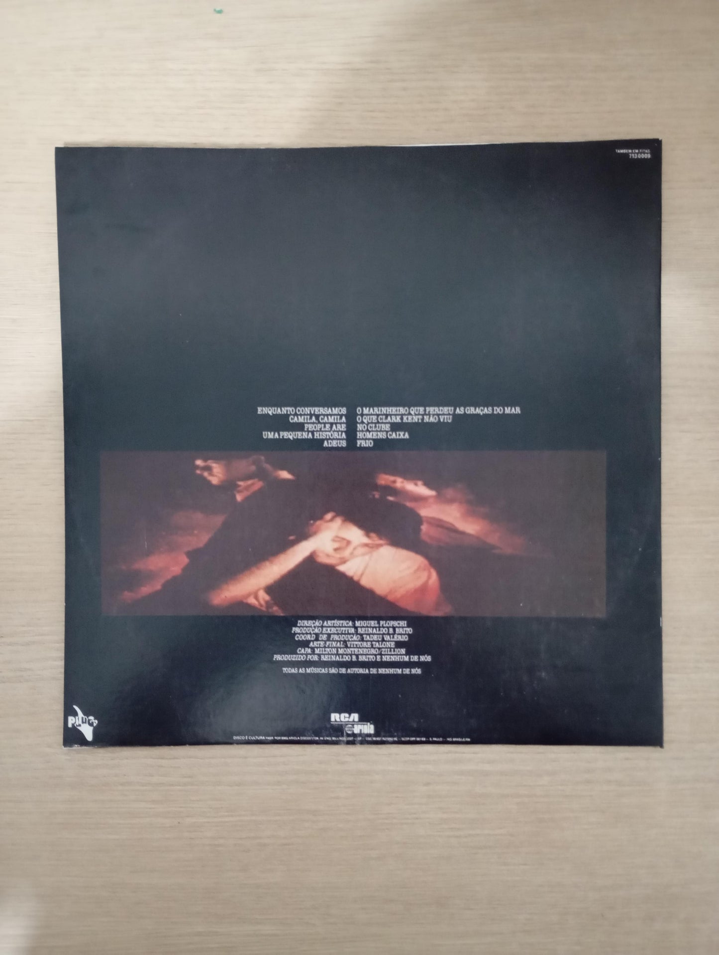 Lp Vinil Nenhum De Nós Camila 1988 Com Encarte