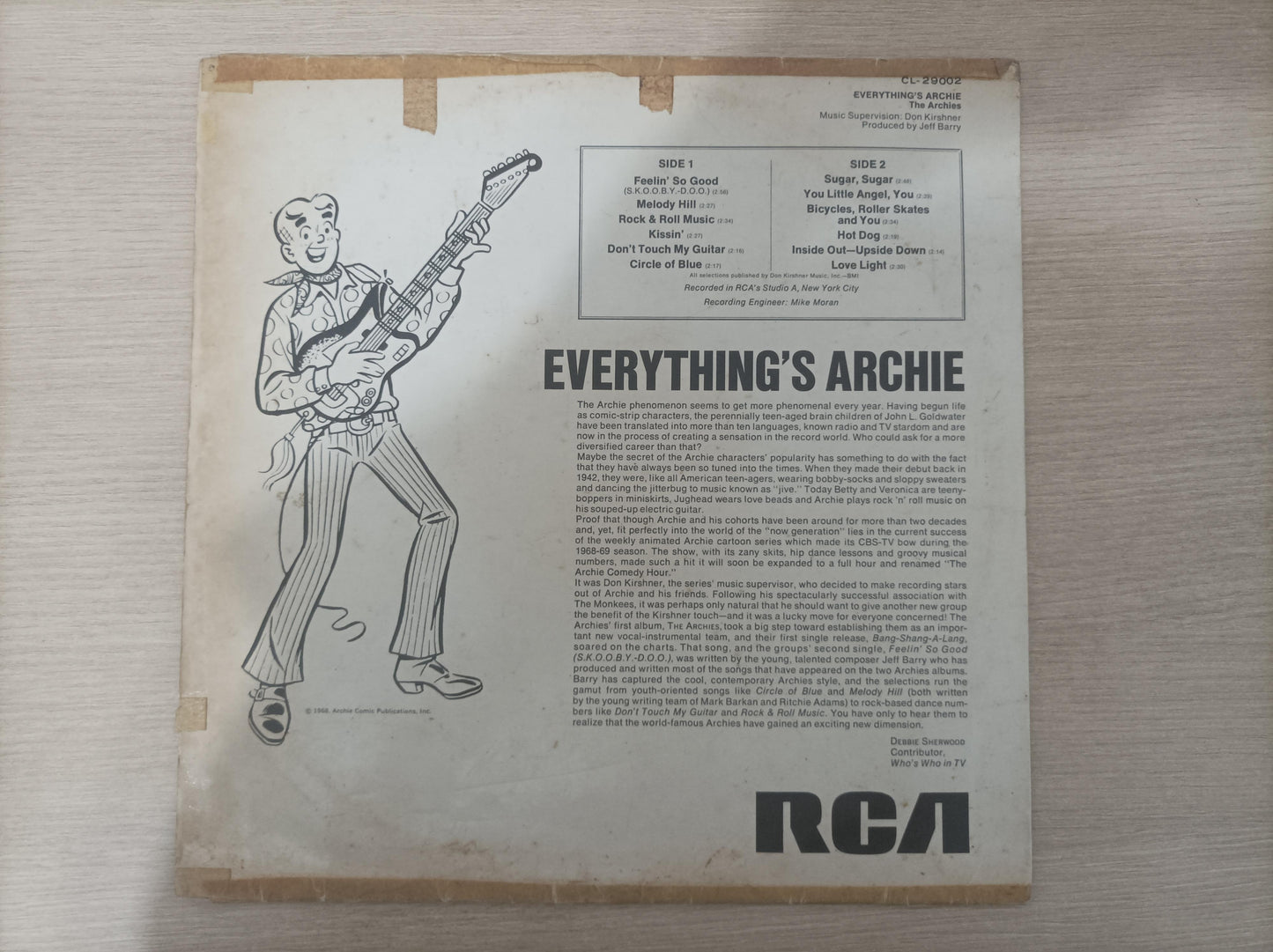 Lp Vinil The Archies Everything's Archie