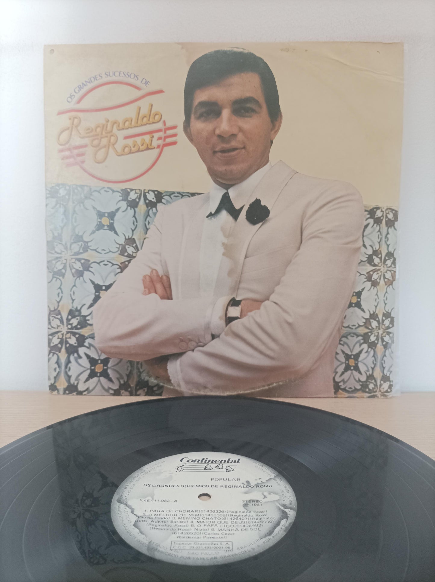 Lp Vinil Reginaldo Rossi Os Grandes Sucessos de