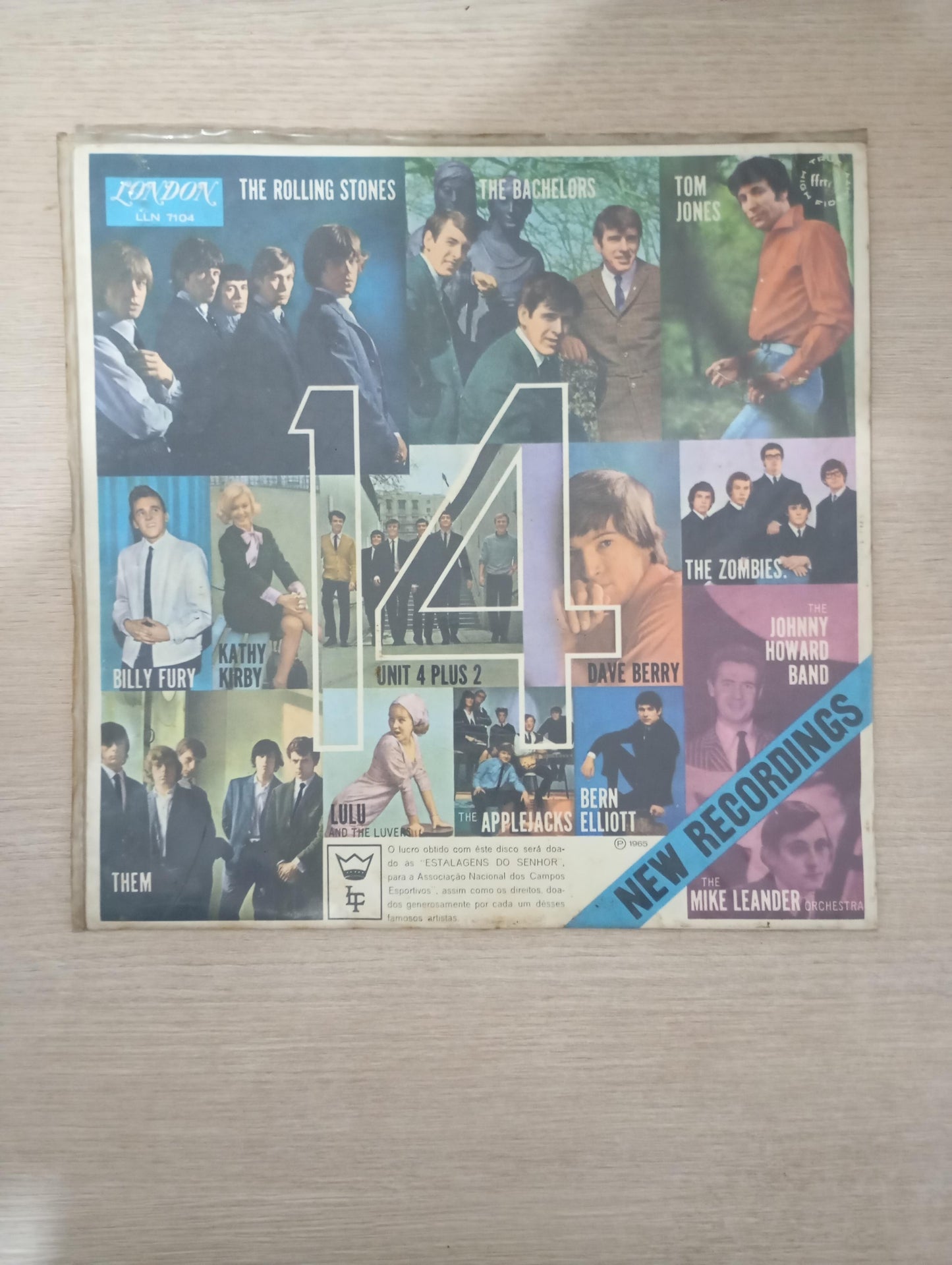 Lp Vinil 14 Grandes da Juventude