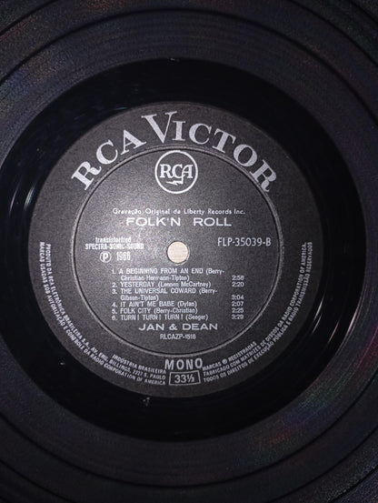Lp Vinil Jan & Dean Folk 'N Roll