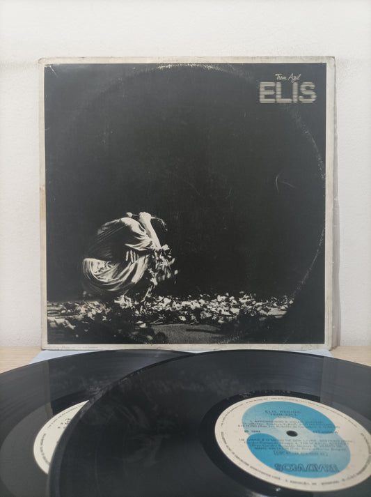 Lp Vinil Elis Regina Trem Azul Duplo Com Encarte