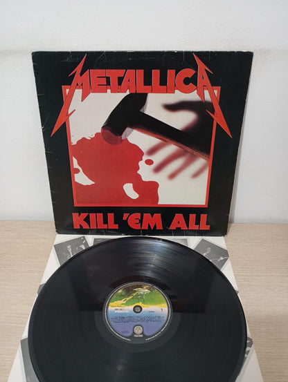 Lp Vinil Metallica Kill 'Em All Com Encarte
