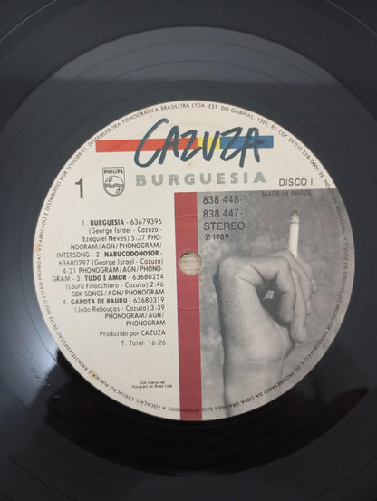 Lp Vinil Cazuza Burguesia Duplo Com Encartes