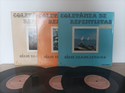 Lp Vinil Coletânea de Repentistas 3 Volumes