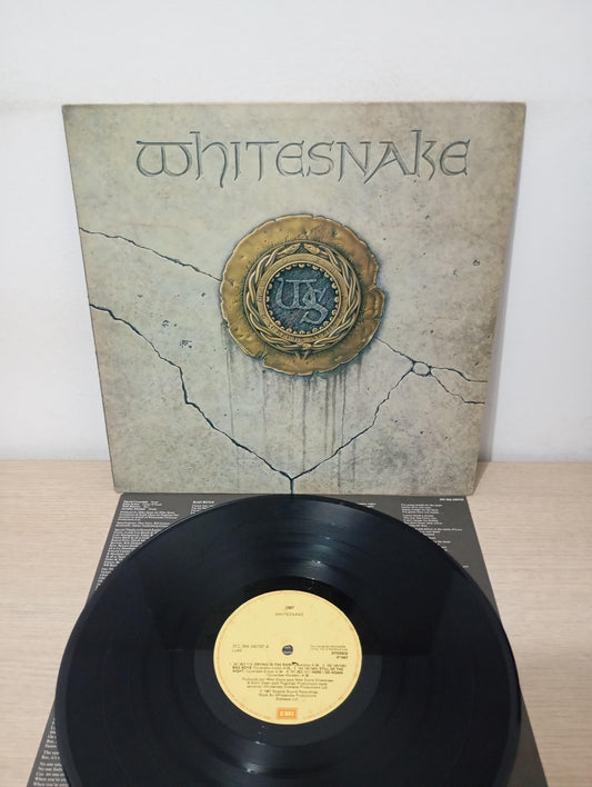 Lp Vinil Whitesnake 1987 Com Encarte