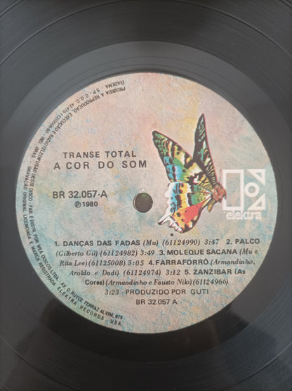 Lp Vinil A Cor Do Som Transe Total Com Encarte