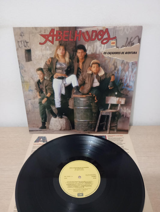 Lp Vinil Os Abelhudos Os Caçadores de Aventura Com Encarte