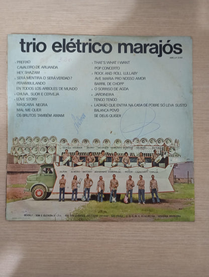 Lp Vinil Trio Elétrico Marajós 1972