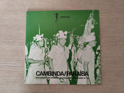 Compacto Vinil Folclore Brasileiro 26 Cambinda / Paraíba