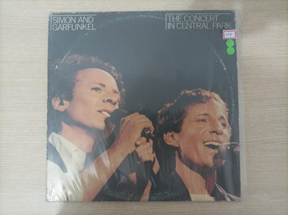 Lp Vinil Simon & Garfunkel Central Park Duplo C/ Encarte