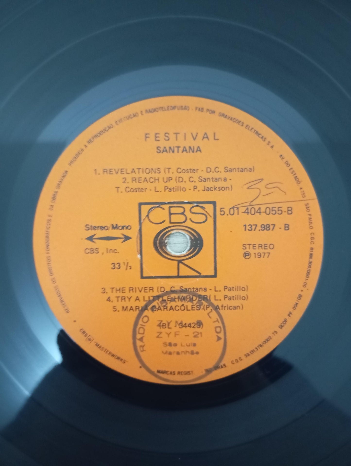 Lp Vinil Santana Festivál