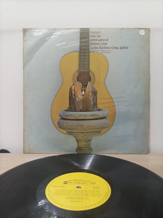 Lp Vinil Scarlatti from the gifted guitar of Barbosa-Lima