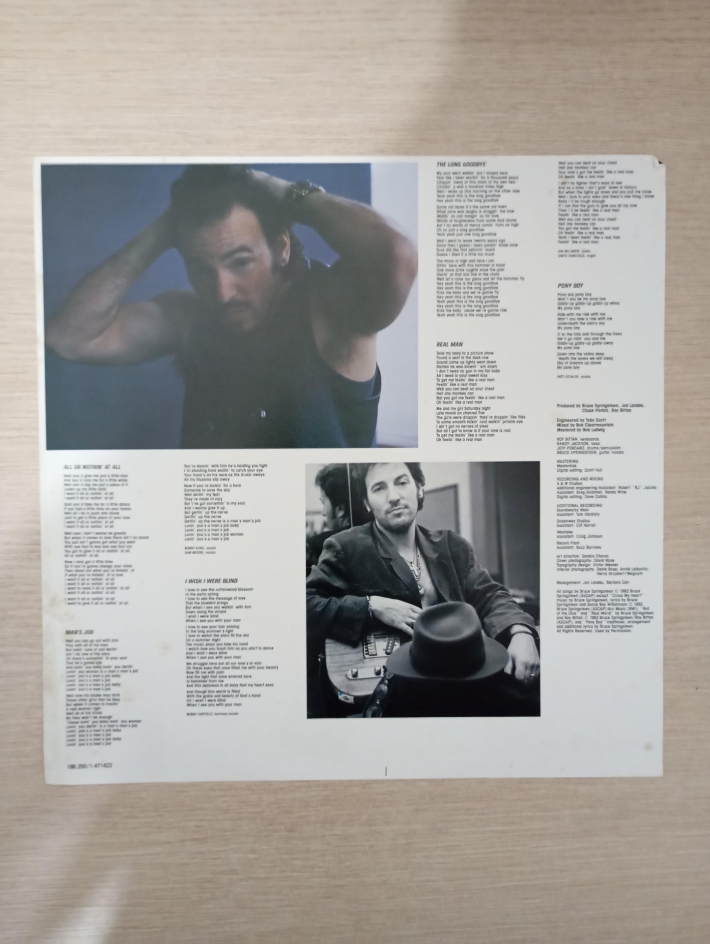 Lp Vinil Bruce Springsteen Human Touch Com Encarte