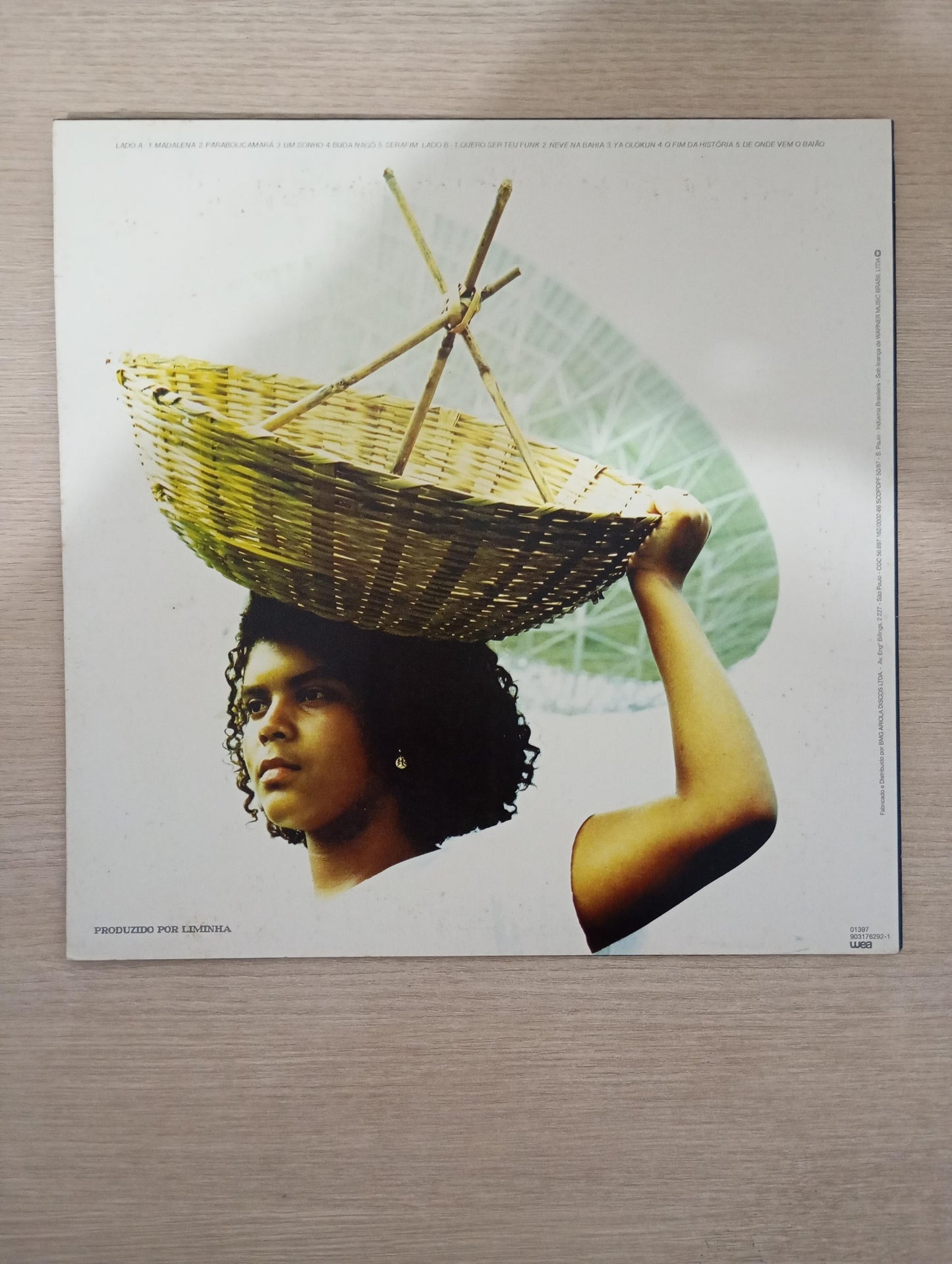 Lp Vinil Gilberto Gil Parabolicamará Com Encartes