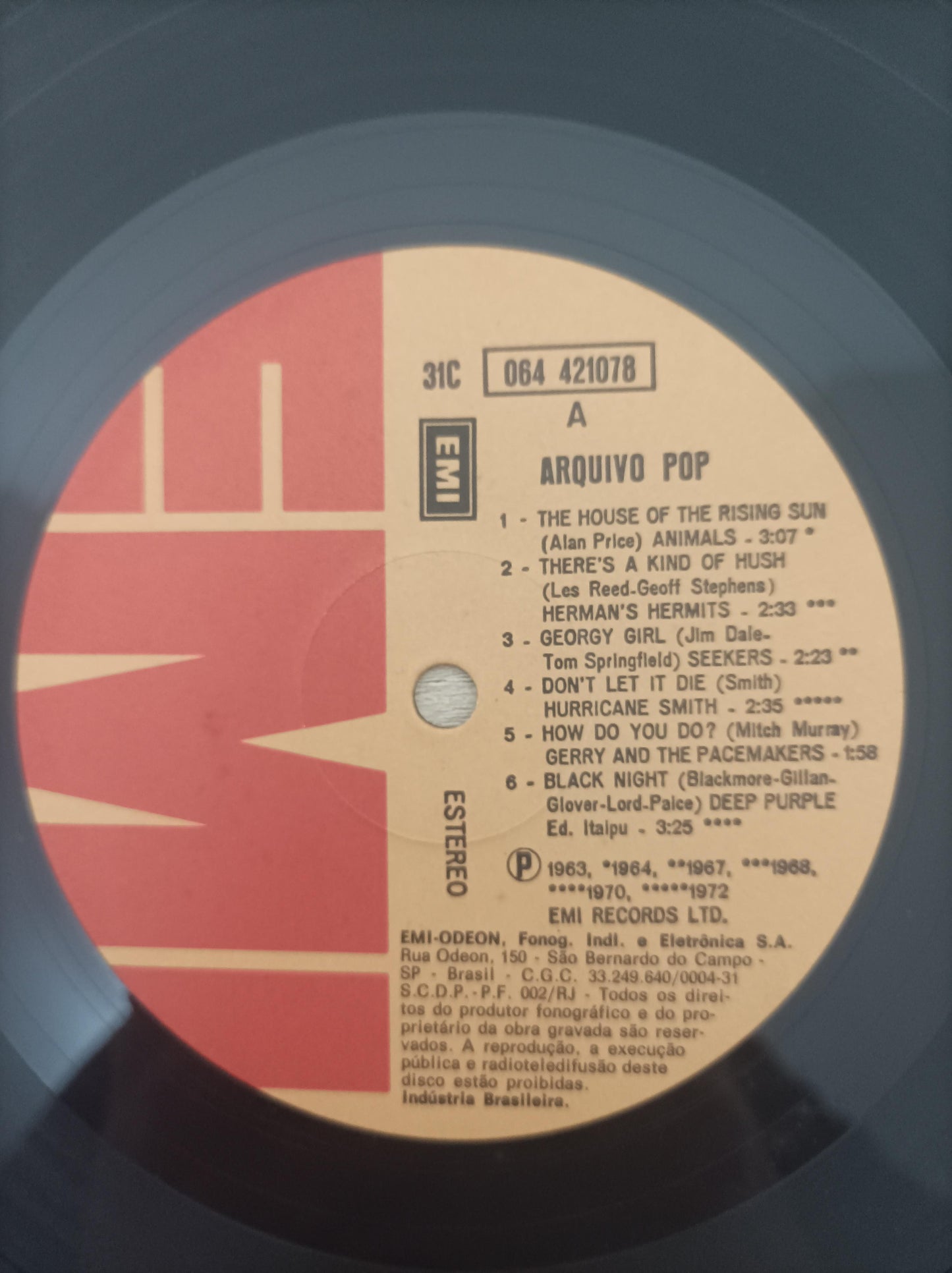 Lp Vinil Arquivo Pop