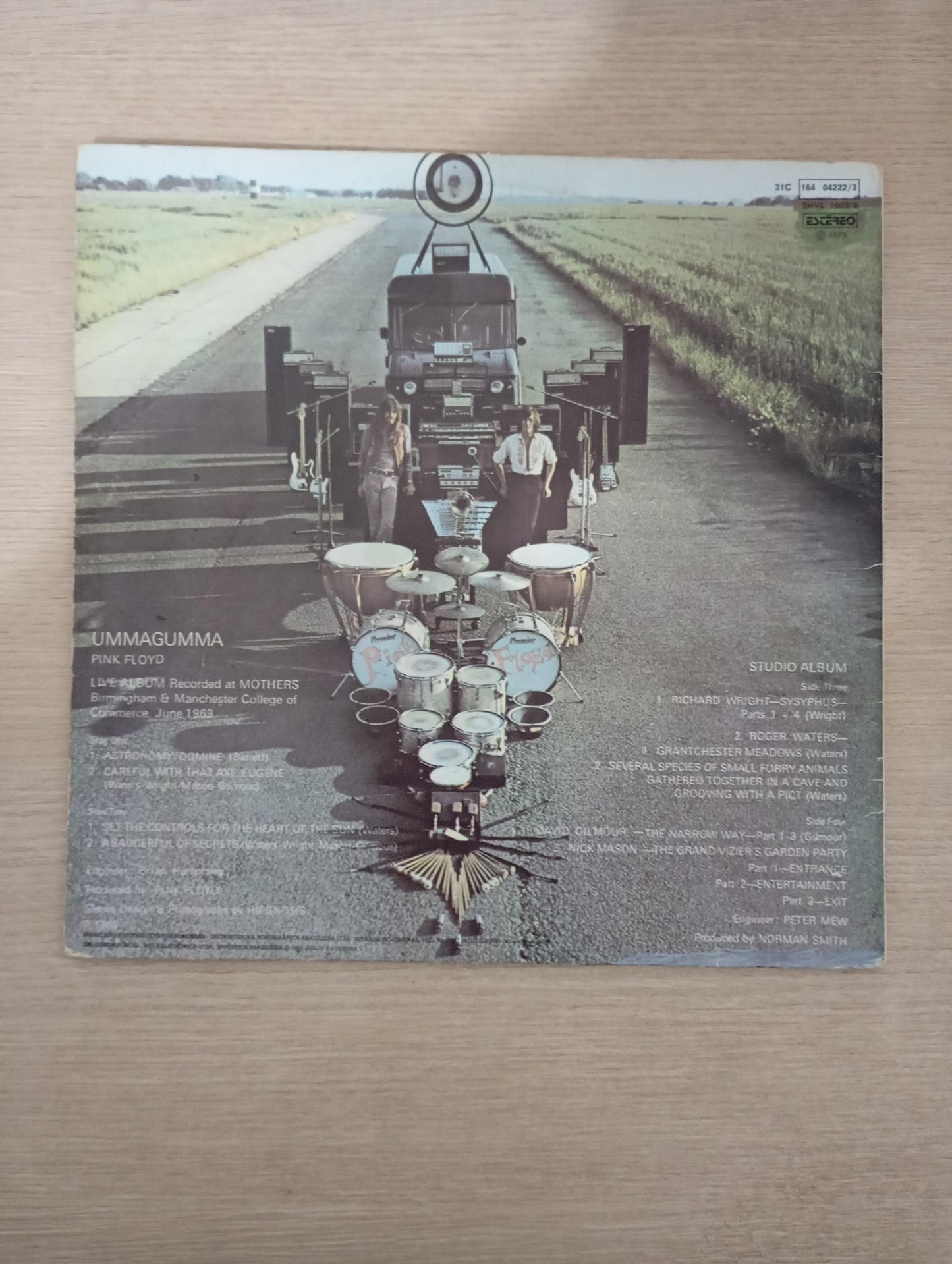 Lp Vinil Pink Floyd Ummagumma Duplo, Leia