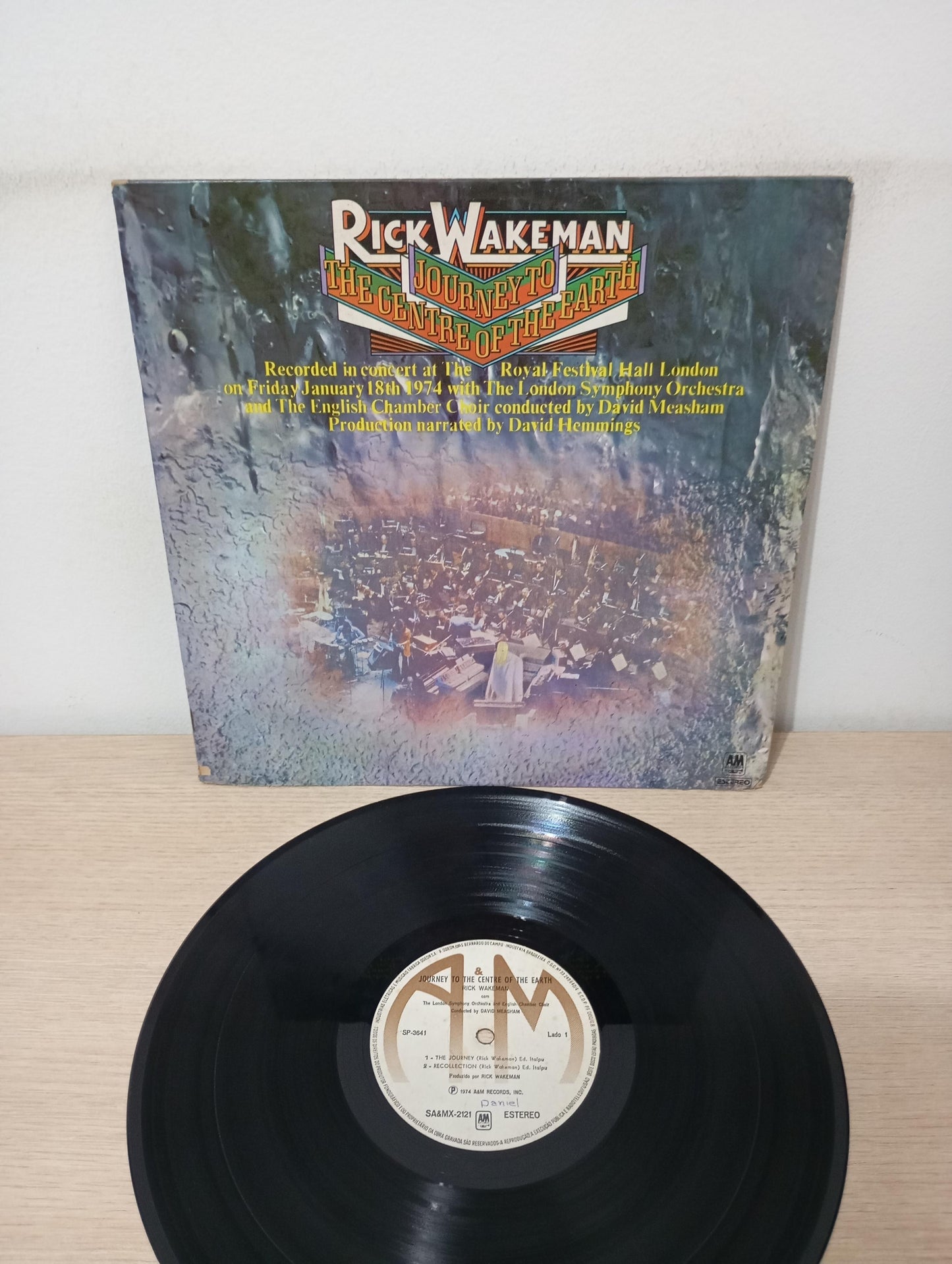 Disco Vinil Journey To The Centre Of The Earth Rick Wakeman