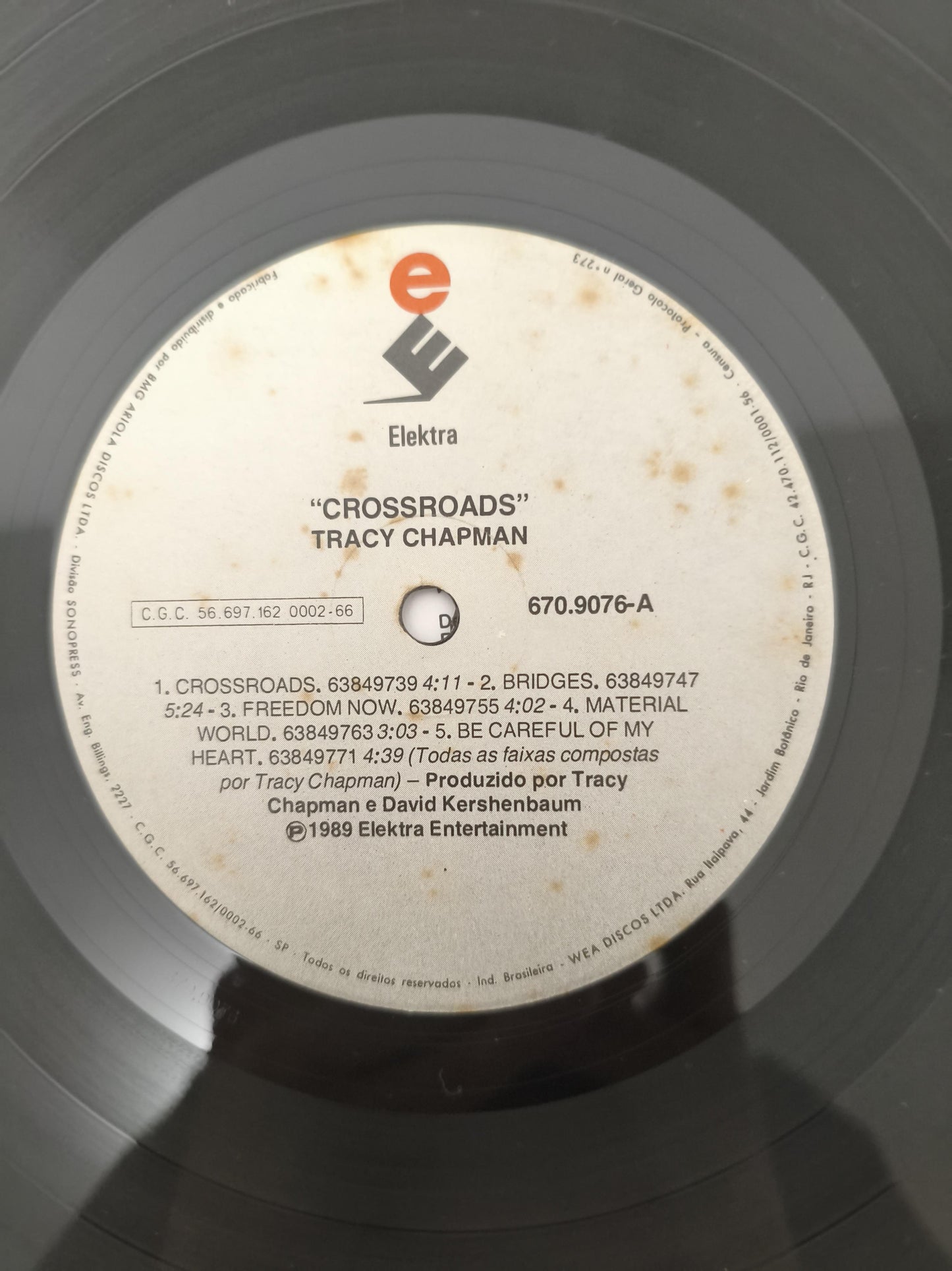 Lp Vinil Tracy Chapman Crossroads Com Encarte