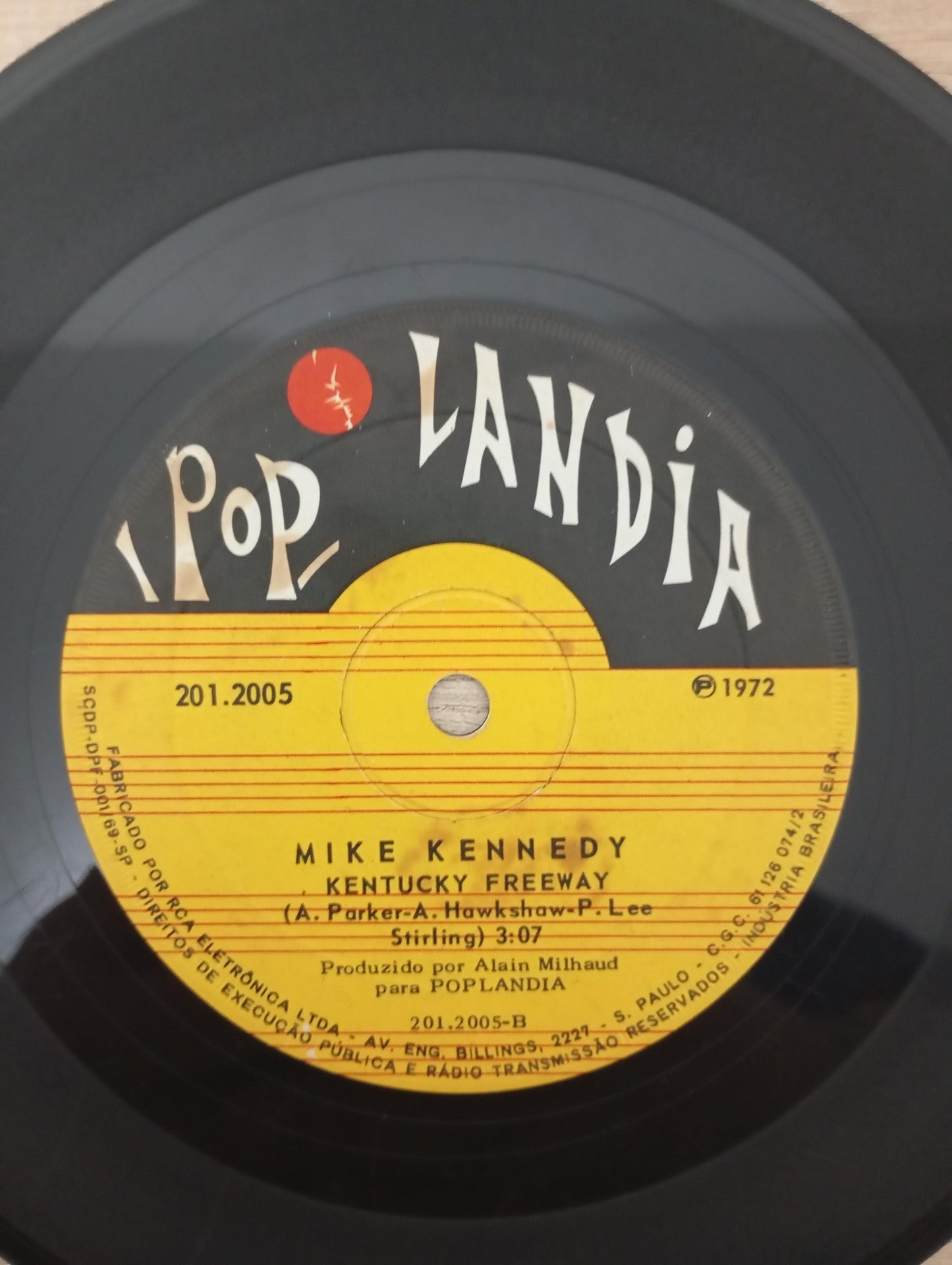 Compacto Vinil Mike Kennedy Destiny / Kentucky Freeway