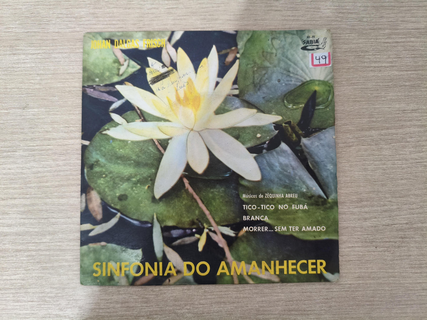 Compacto Vinil Johan Dalgas Frisch Sinfonia Do Amanhecer