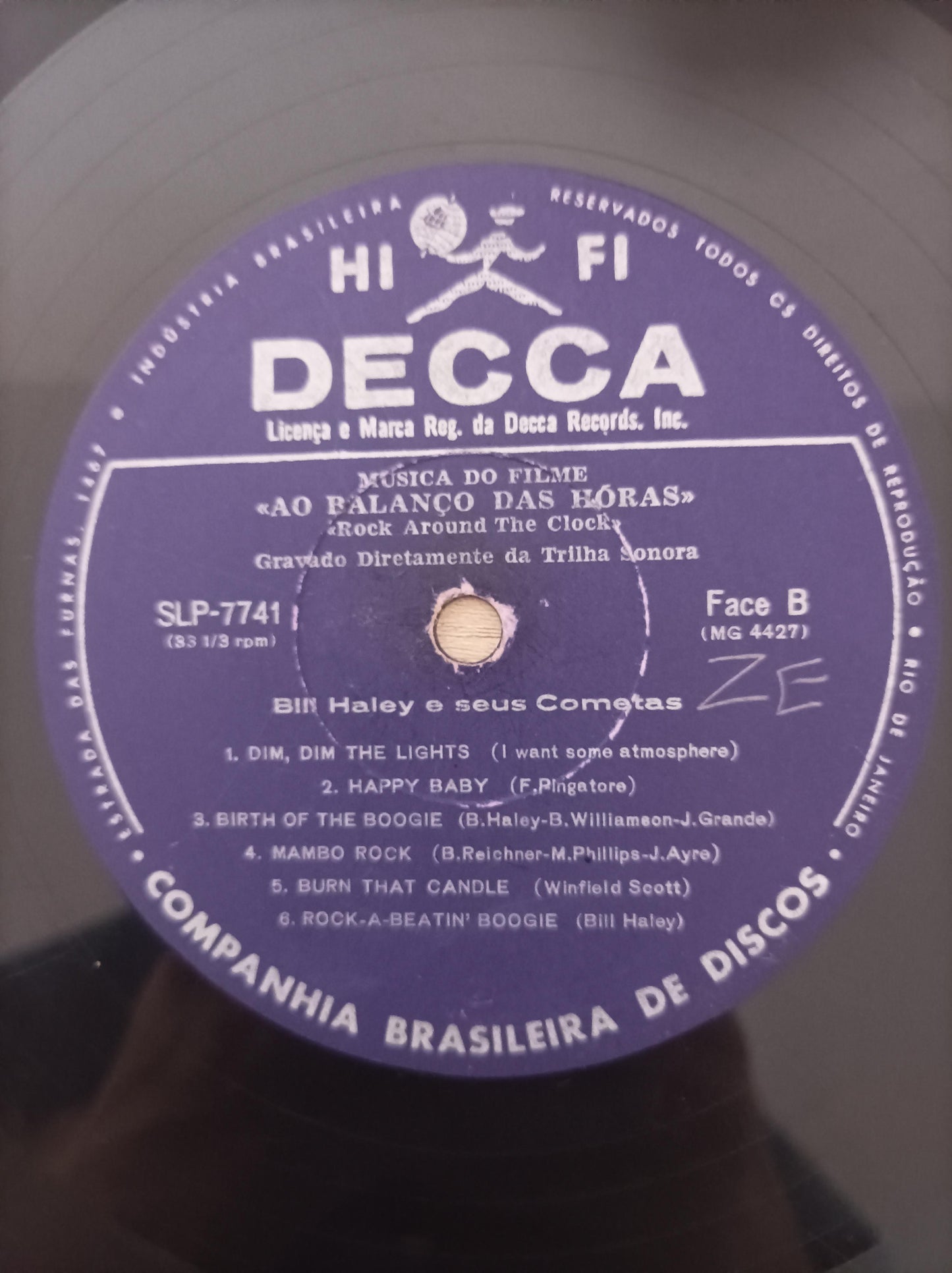 Lp Vinil Bill Haley And His Comets Ao Balanço Das Horas