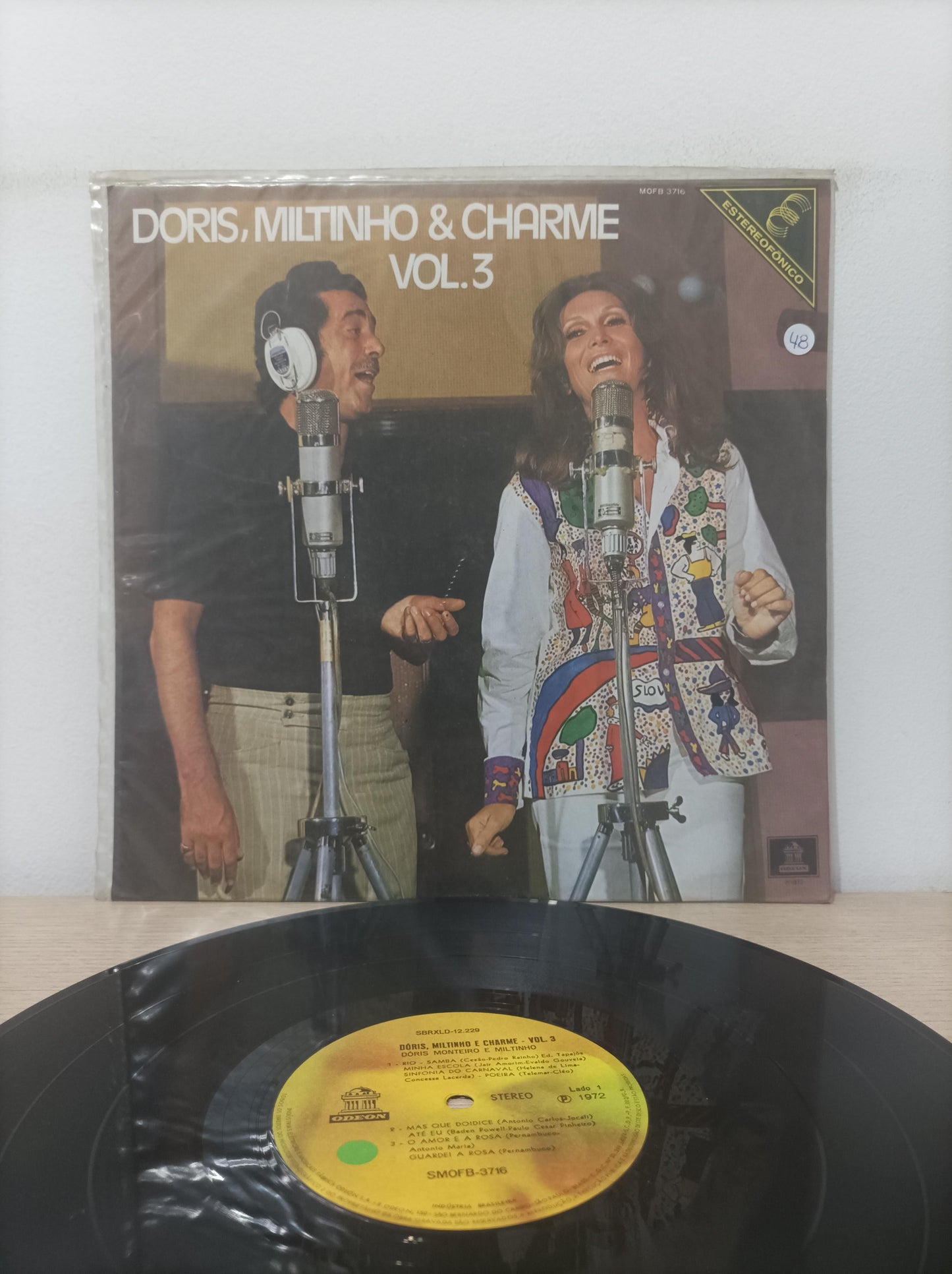 Lp Vinil Dóris Monteiro Miltinho & Charme Vol. 3