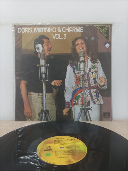 Lp Vinil Dóris Monteiro Miltinho & Charme Vol. 3