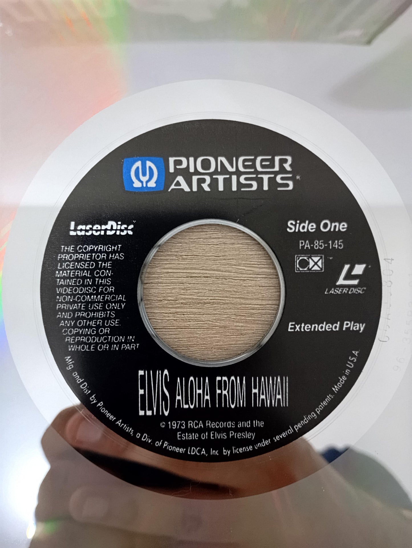LD LaserDisc Elvis Presley Aloha From Hawaii Importado