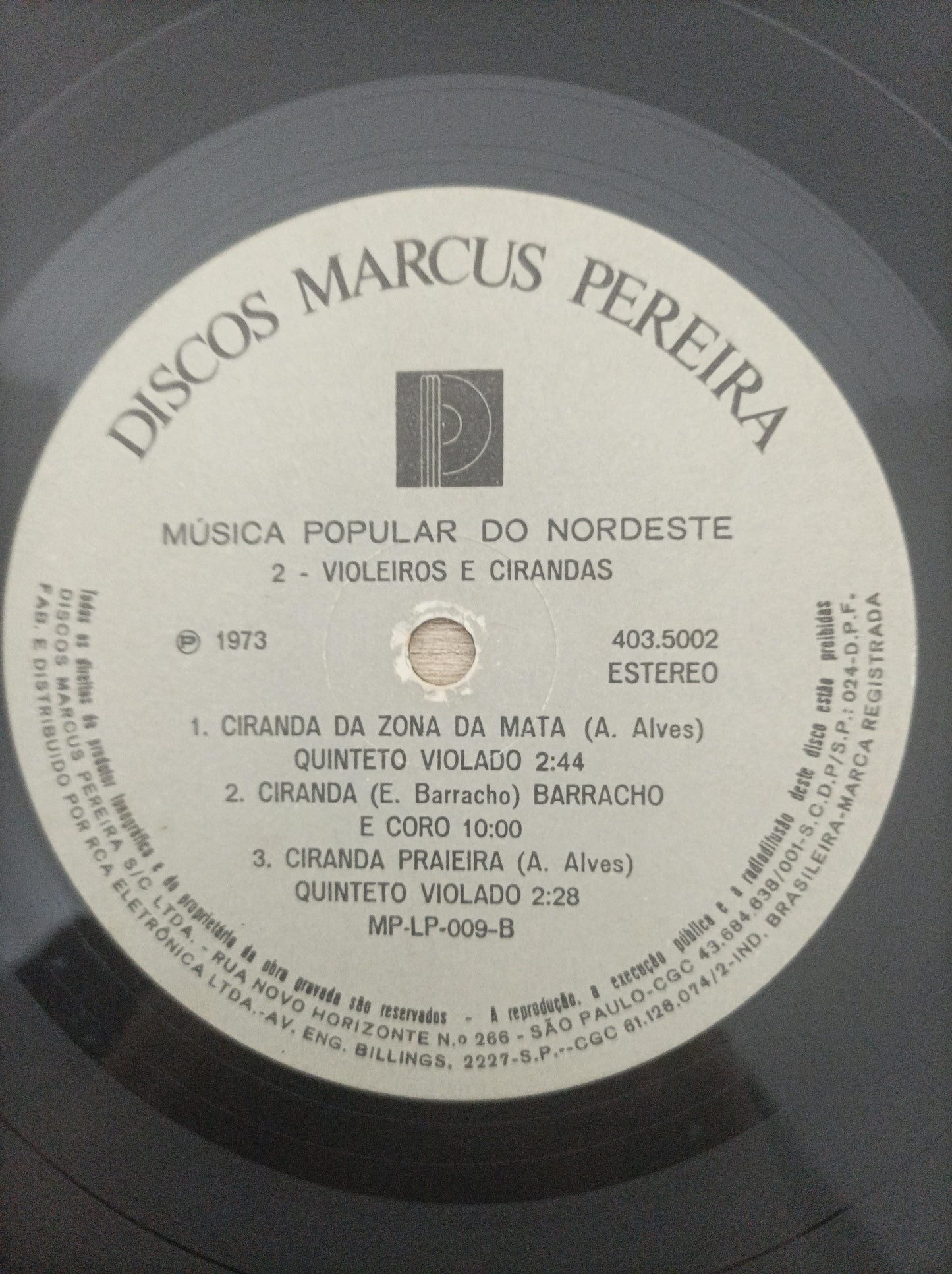 Lp Vinil Música Popular do Nordeste Vol. 2 Capa Dupla