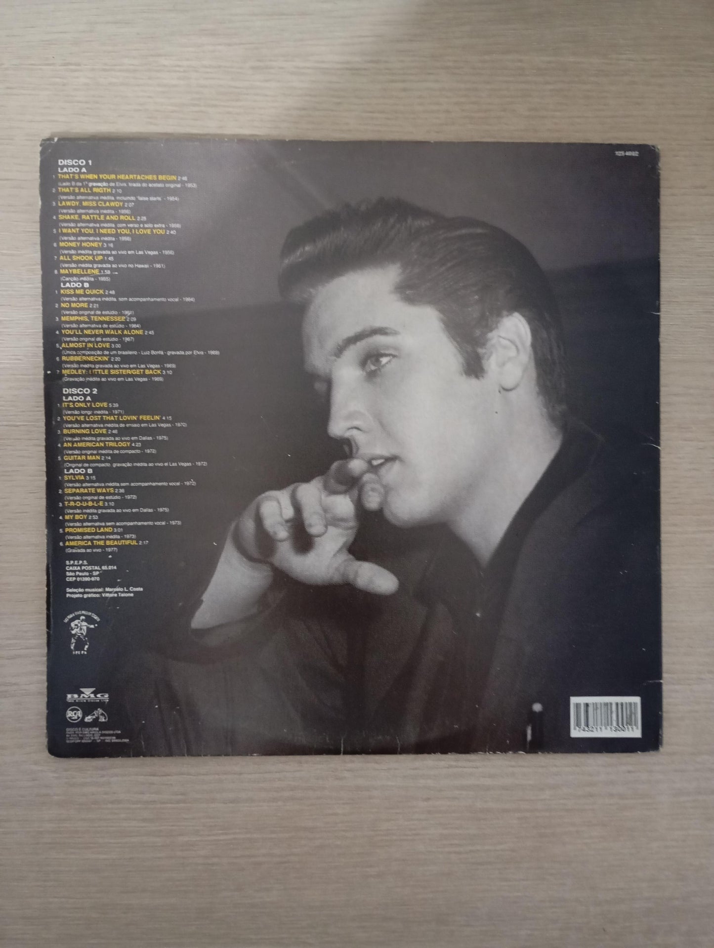 Lp Vinil Elvis Presley Good Rockin' Tonight Volume 2 Duplo