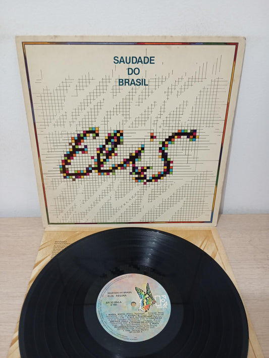 Lp Vinil Elis Regina Saudade Do Brasil Com Encarte