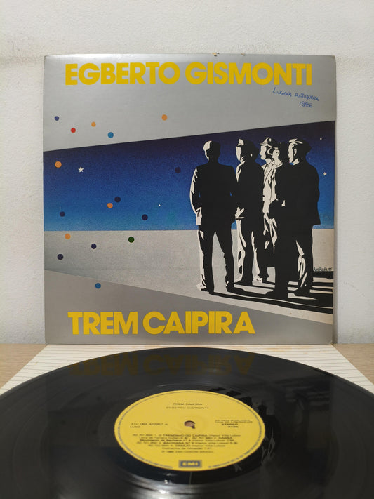 Lp Vinil Egberto Gismonti Trem Caipira Com Encarte