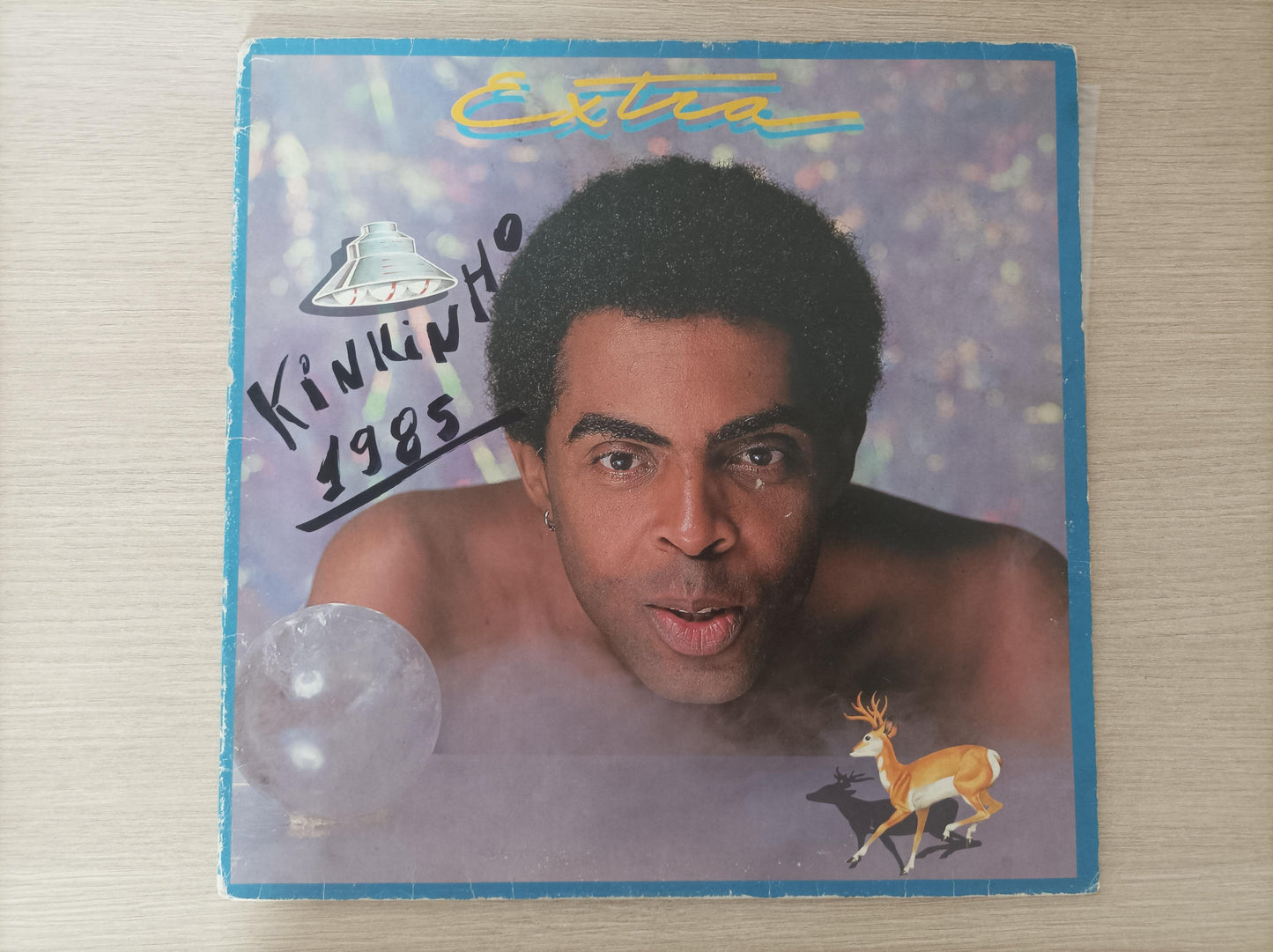 Lp Vinil Gilberto Gil Extra Capa Dupla Com Encarte