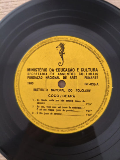 Compacto Vinil Folclore Brasileiro 32 Coco / Ceará