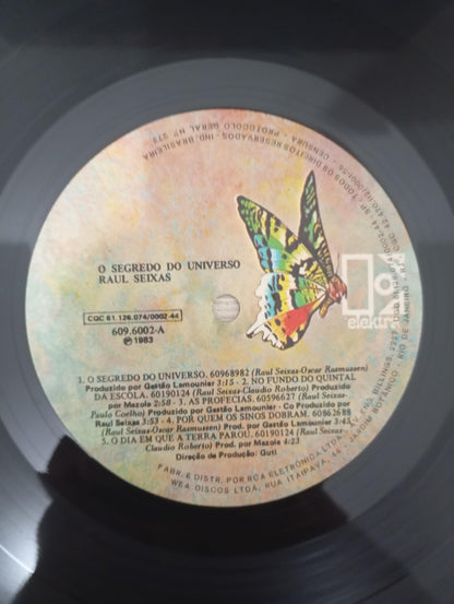 Lp Vinil Raul Seixas O Segredo Do Universo