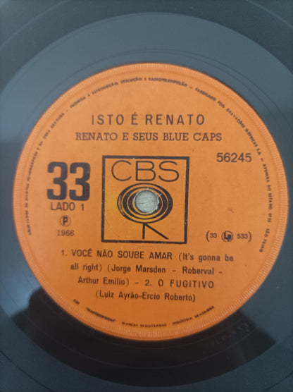 Compacto Vinil Renato E Seus Blue Caps Isto é