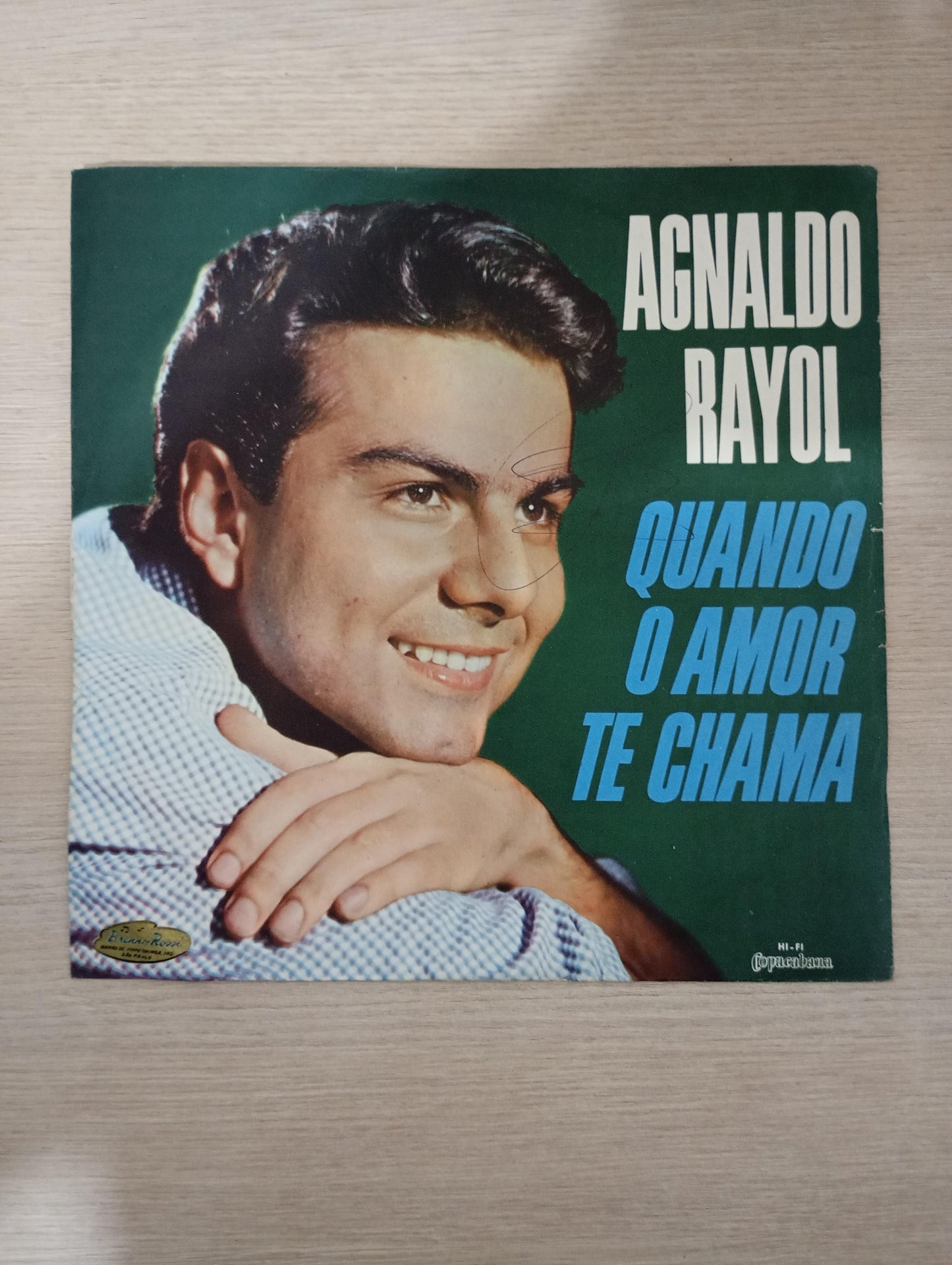 Lp Vinil Agnaldo Rayol Quando O Amor Te Chama
