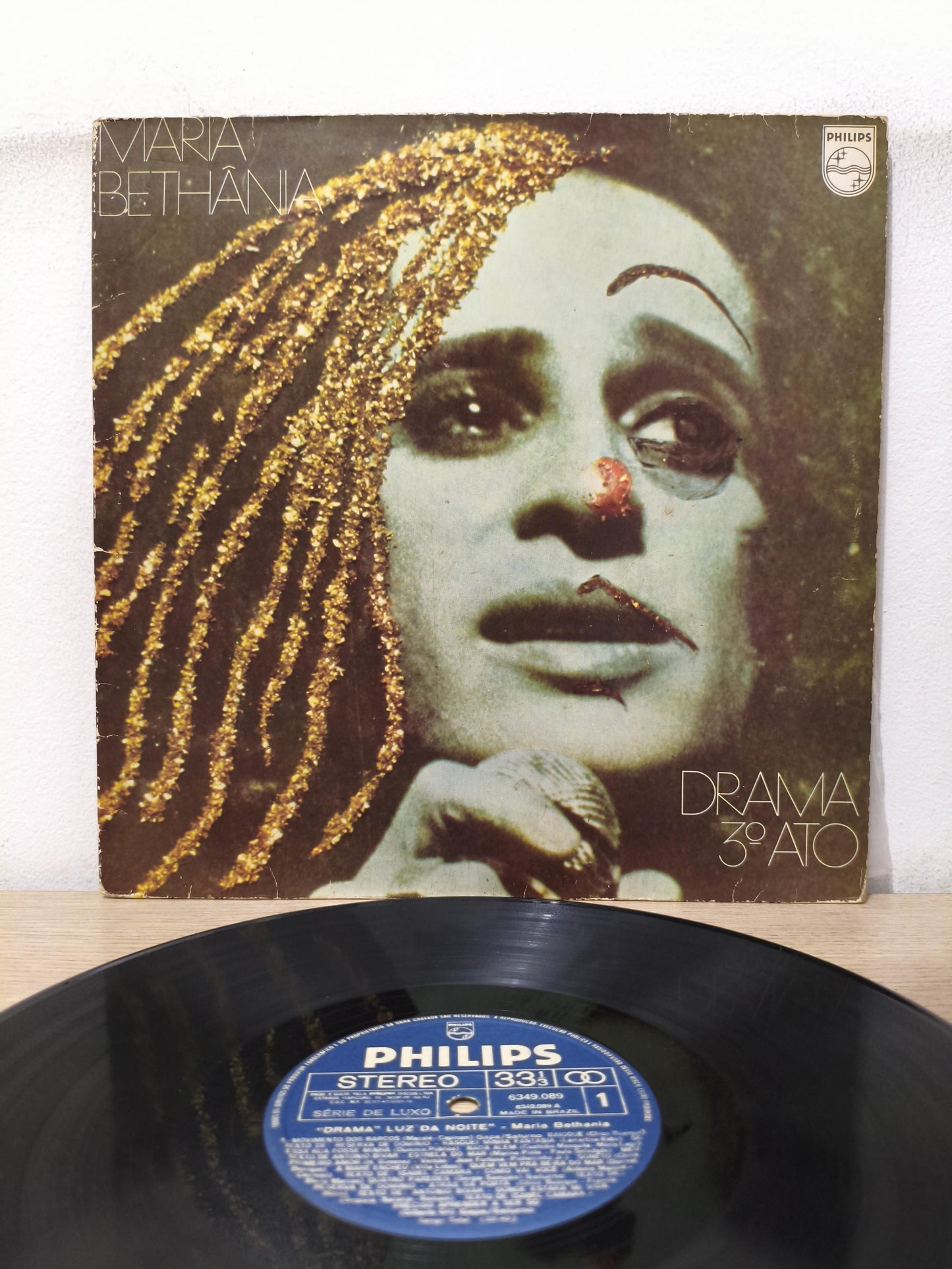 Lp Vinil Maria Bethânia Drama 3º Ato "Luz Da Noite"