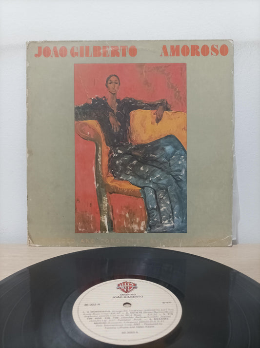 Disco Vinil Amoroso João Gilberto A
