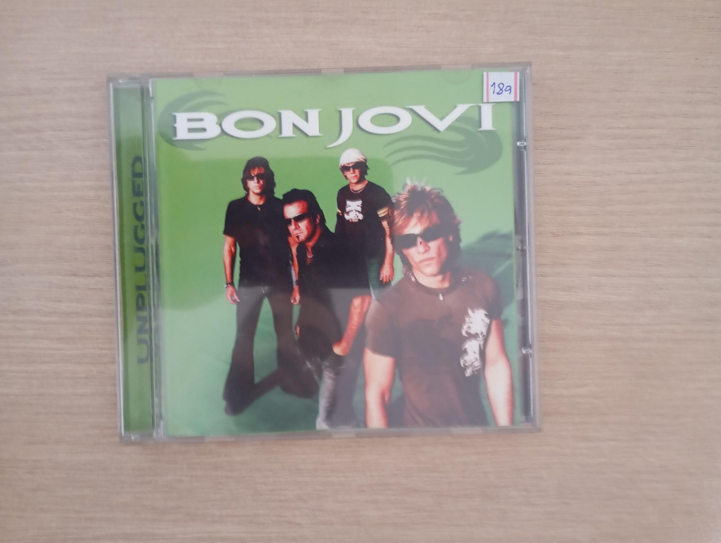CD Bon Jovi Unplugged Importado
