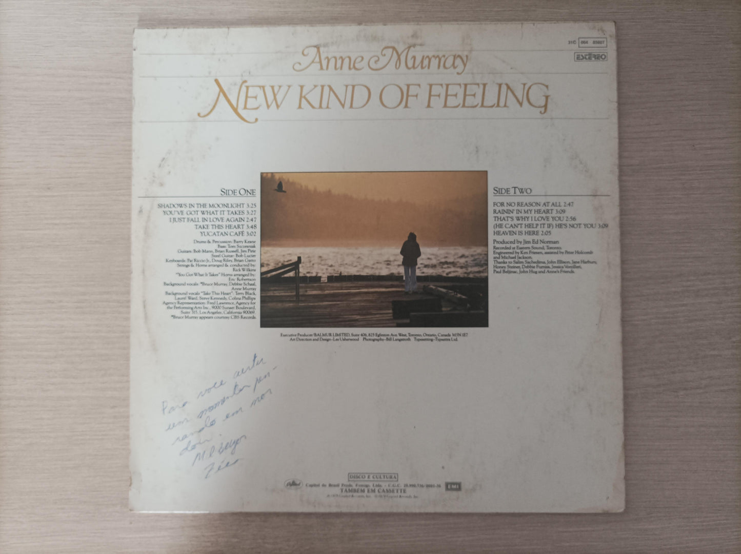 Lp Vinil Anne Murray New Kind Of Feeling Com Encarte