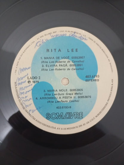 Lp Vinil Rita Lee 1979, Leia