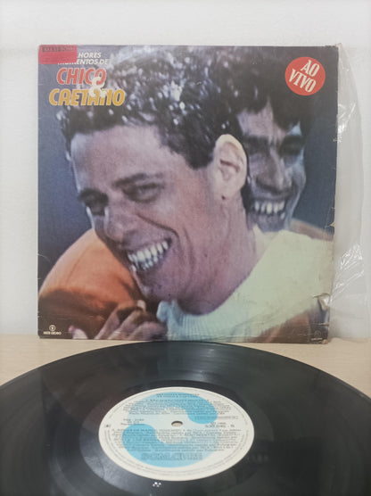 Lp Vinil Chico Buarque & Caetano Melhores Momentos de