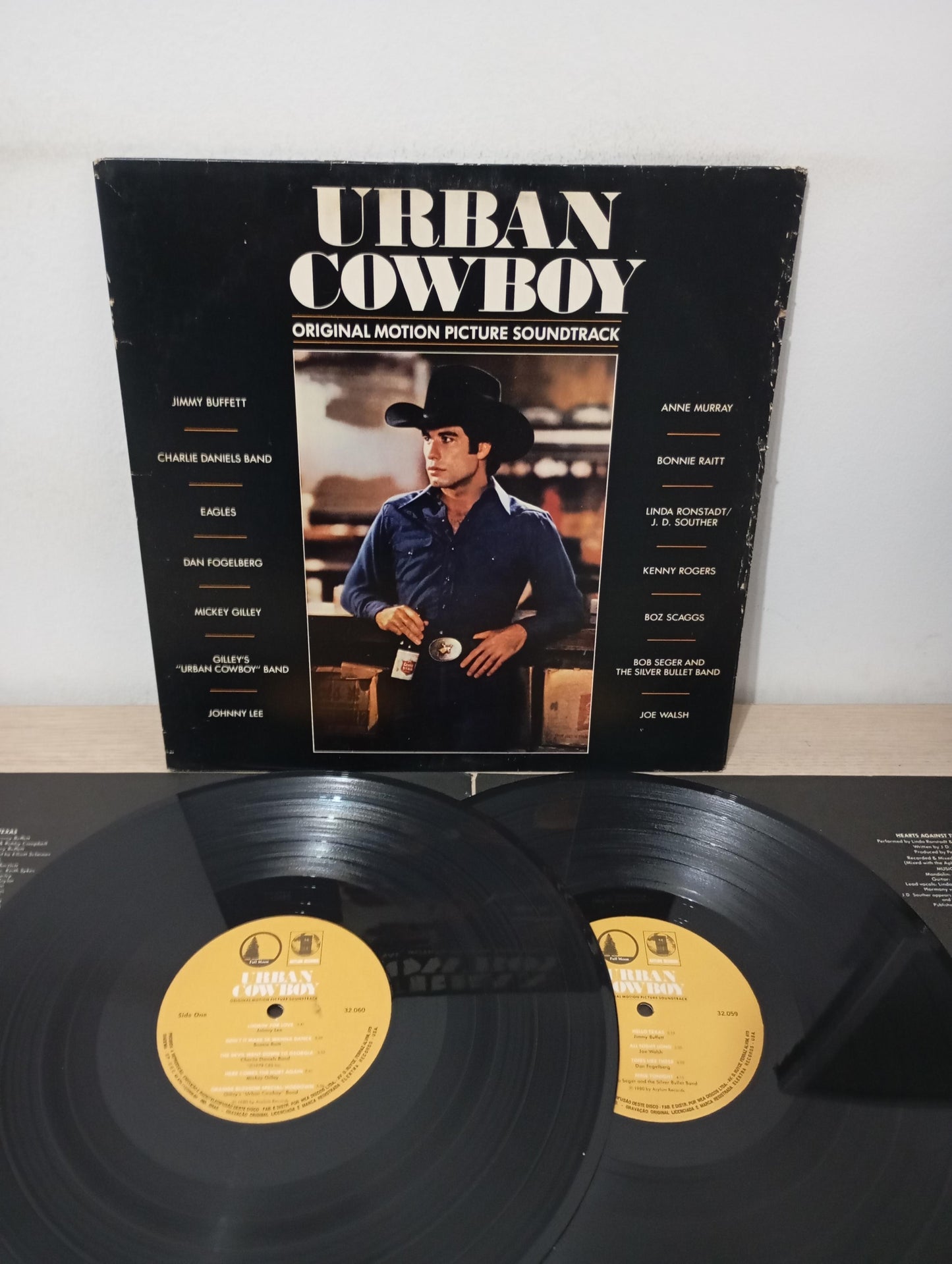 Lp Vinil John Travolta Urban Cowboy Urbano Duplo C Encartes